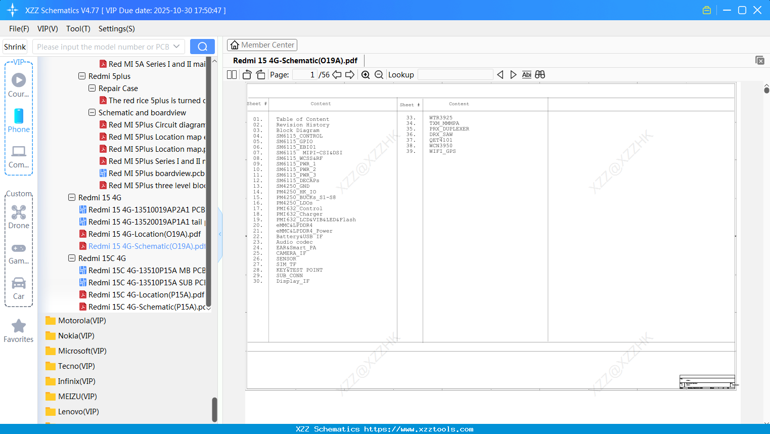 Xiaomi Redmi 15 4G-Schematic(O19A)